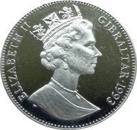 1 Crown obverse