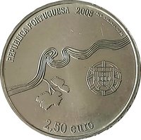 2½ Euro obverse