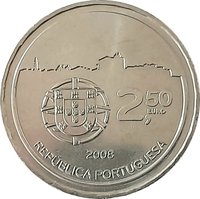 2½ Euro obverse
