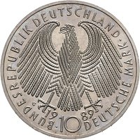10 Deutsche Mark obverse