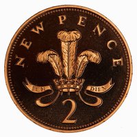 2 Pence obverse
