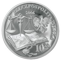 10 Zlotys obverse