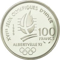 100 Francs reverse