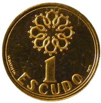 1 Escudo obverse