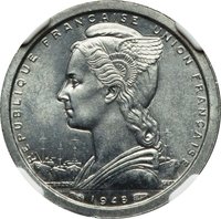 1 Franc obverse
