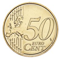 50 Euro Cents reverse
