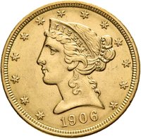 5 Dollars obverse