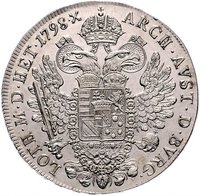 ½ Thaler reverse