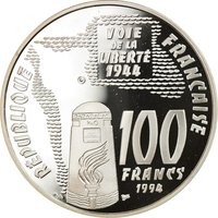 100 Francs obverse