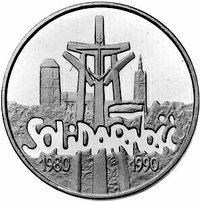 100000 Zlotys reverse