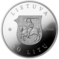 50 Litų obverse