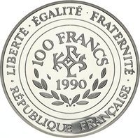 100 Francs obverse