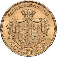 20 Kronor reverse