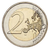 2 Euro reverse