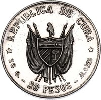 20 Pesos obverse