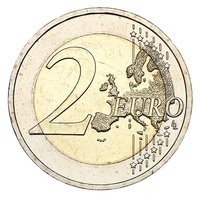2 Euros reverse
