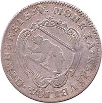 ¼ Thaler obverse