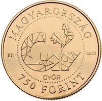 750 Forint obverse