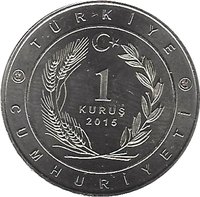 1 Kuruş obverse