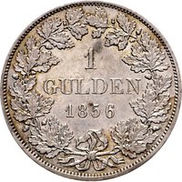 1 Gulden reverse