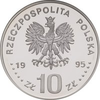 10 Zlotys obverse
