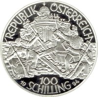 100 Schilling obverse