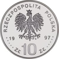 10 Zlotys obverse