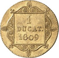 1 Ducat reverse