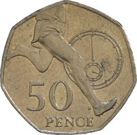 50 Pence reverse