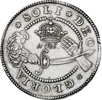 1 Krone reverse