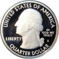 ¼ Dollar obverse