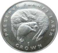 1 Crown reverse