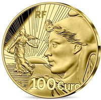 100 Euro obverse