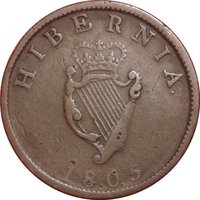 ½ Penny reverse