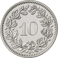 10 Rappen reverse