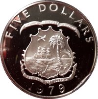 5 Dollars obverse