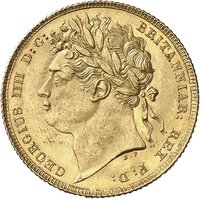 1 Sovereign obverse