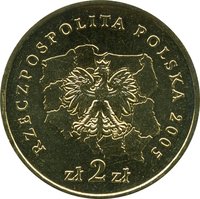 2 Zlotys obverse