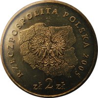 2 Zlotys obverse