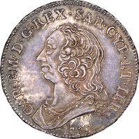 ½ Scudo obverse