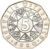 5 Euro obverse