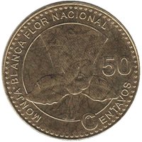 50 Centavos reverse