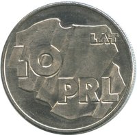 100 Zlotys reverse