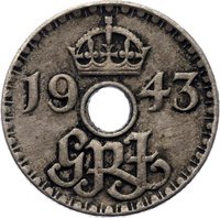6 Pence obverse