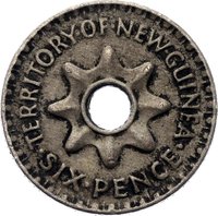 6 Pence reverse