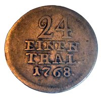 1⁄24 Thaler reverse
