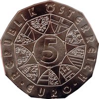 5 Euro obverse