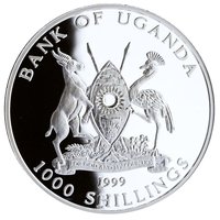 1000 Shillings obverse