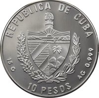 10 Pesos obverse