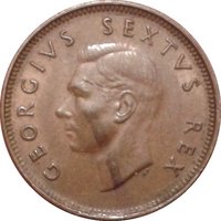 ¼ Penny obverse